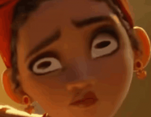 Dolores Encanto Rooling Eyes GIF