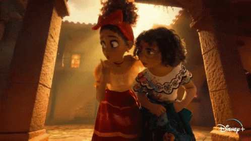 Dolores Encanto With Mirabel GIF