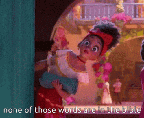 Dolores Encanto Words Are In The Bible GIF