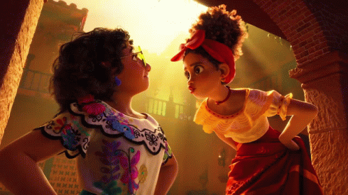 Dolores Madrigal Scolding Mirabel GIF