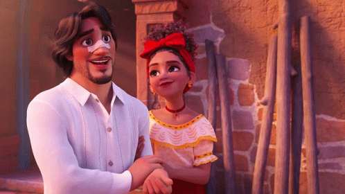 Dolores Madrigal With Mariano GIF