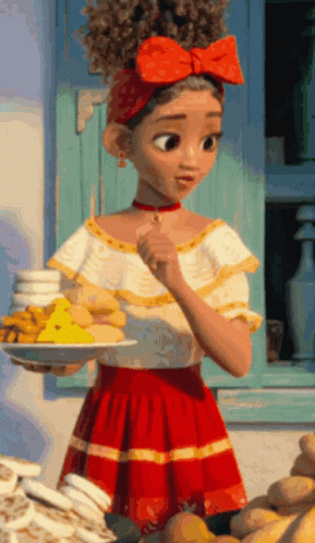Dolores Picking Some Dessert GIF