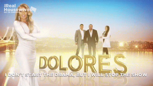 Dolores Real Housewives Show GIF