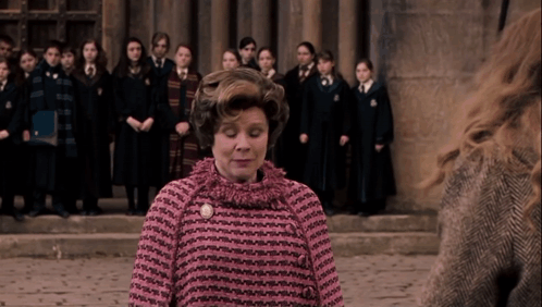 Dolores Umbridge Actually I Can GIF