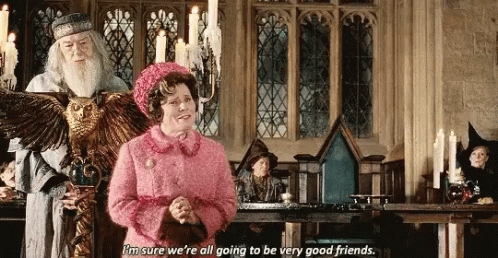 Dolores Umbridge Good Friends GIF