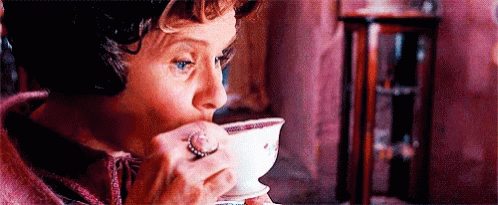 Dolores Umbridge Sipping Coffee GIF