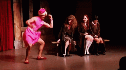 Dolores Umbridge Smash GIF