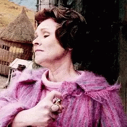 Dolores Umbridge Spraying GIF
