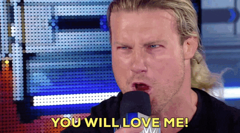 Dolph Ziggler You Will Love Me GIF