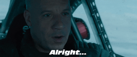 Dom Toretto Alright Come And Get It GIF