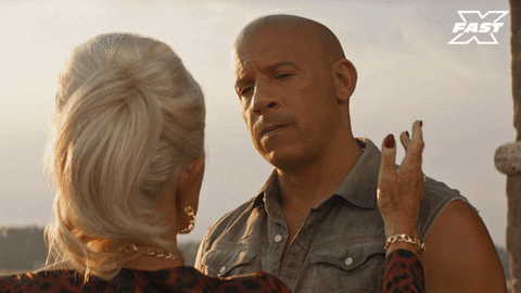 Dom Toretto And Old Lady GIF