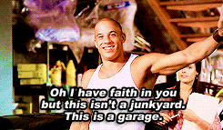 Dom Toretto Oh I Have Faith In You GIF
