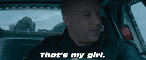 Dom Toretto Thats My Girl GIF