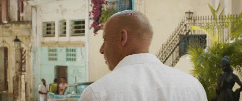 Dom Toretto Turn Around GIF
