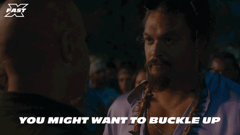 Dom Toretto You Might Want To Buckle Up GIF