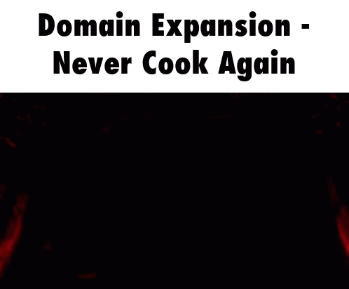 Domain Expansion Never Cook Again Jjk GIF