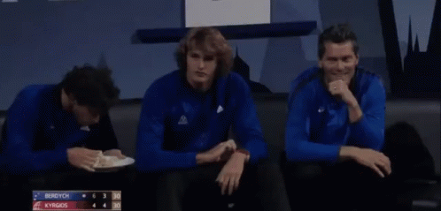 Dominic Thiem Eating GIF