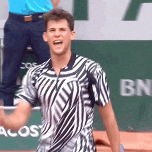 Dominic Thiem Holding A Fist GIF