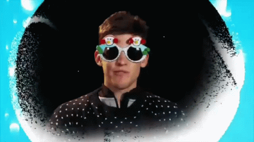Dominic Thiem In Christmas GIF