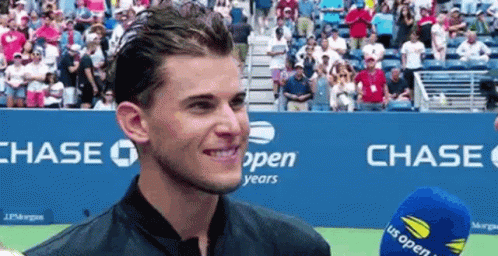 Dominic Thiem Interview GIF