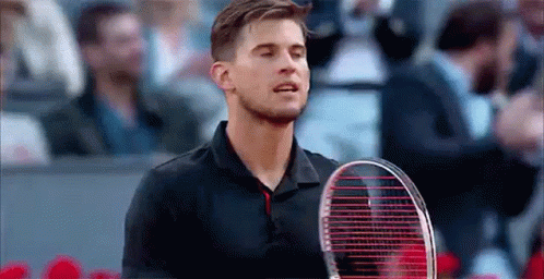 Dominic Thiem Walking GIF