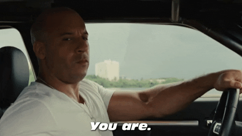 Dominic Toretto Radio Calling You Are GIF