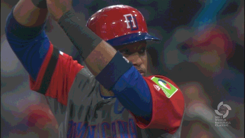 Dominican Baseballer Robert Cano GIF