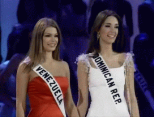 Dominican Miss Universe Amelia Vega GIF