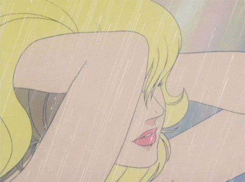 Dominique Royal Showering Space Adventure Cobra Anime GIF