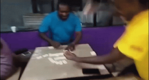 Dominos Game Angry Player GIF