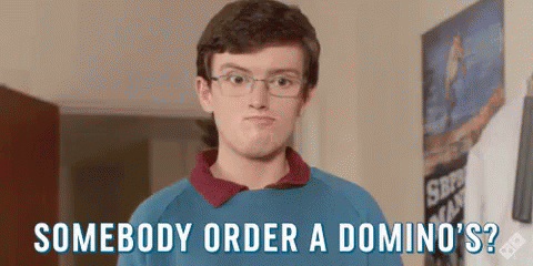 Dominos Pizza Funny Face Meme GIF