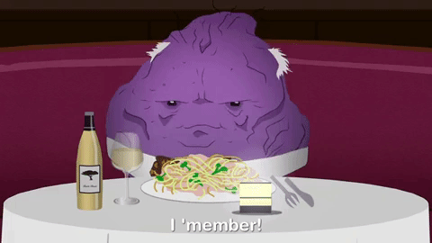 Don Member Berries Having Dinner GIF