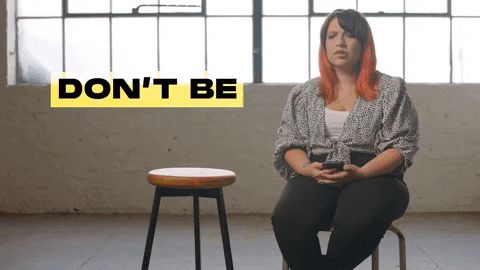 Don't Afraid To Get Help GIF