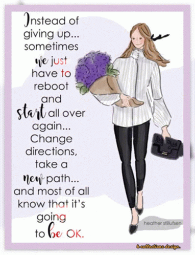 Don't Give Up Have A Positive Monday GIF