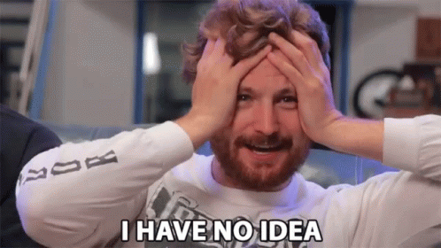 Don't Know About It I Have No Idea GIF