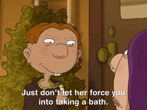 Don't Let Her Force You Bath Time GIF