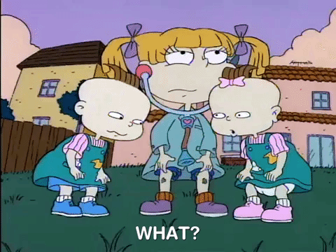 Don't Look Like Chuckie's Scab GIF