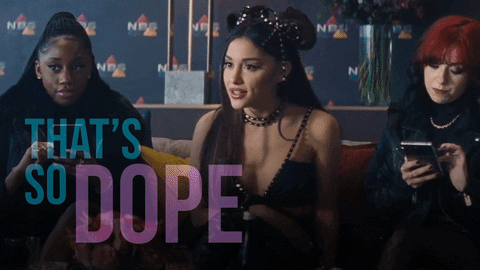 Don't Look Up That's So Dope GIF