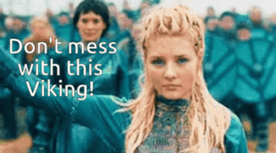 Don't Mess With This Viking GIF