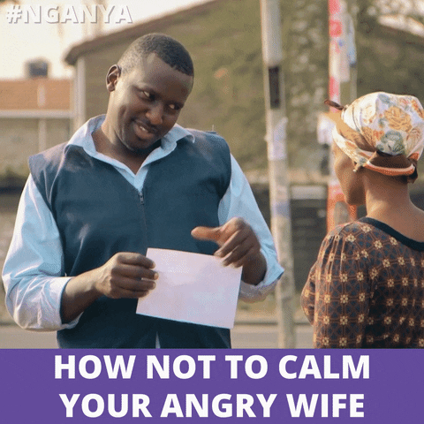 Don't Poke The Bear Wife Edition GIF