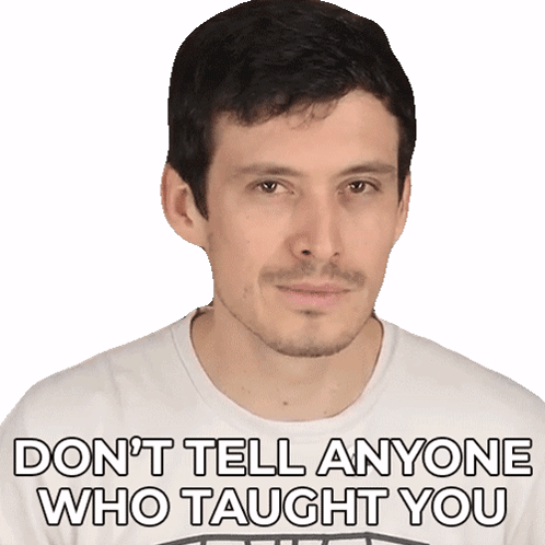 Don't Tell Keep It Secret Keep It Safe GIF