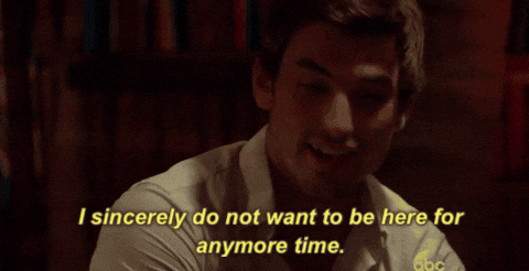 Don't Want To Be Here I'll Leave GIF