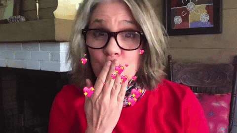 Don't You Forget About Me Flying Kiss GIF