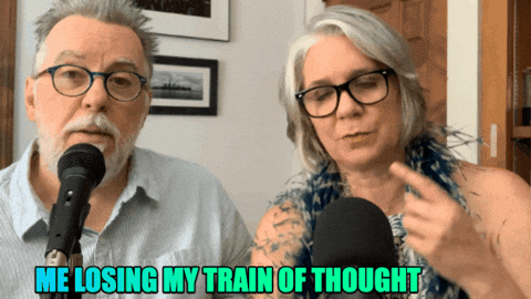 Don't You Forget About Me Losing My Thought GIF