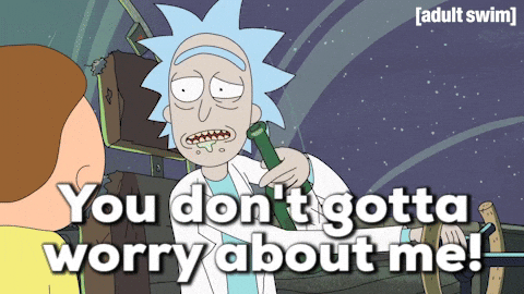 Don't You Forget About Me Rick And Morty GIF
