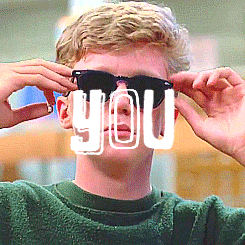 Don't You Forget About Me Shades On GIF