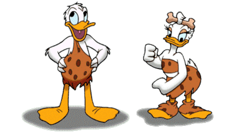 Donald Duck Daisy Disney Couple Dancing GIF