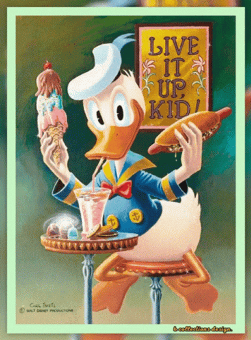 Donald Duck Disney Happy Birthday GIF