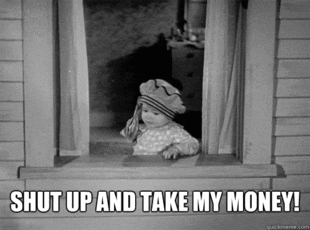 Donald Duck Holding Purse Saying Well GIF