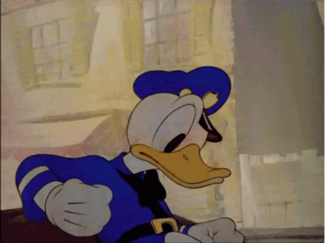 Donald Duck Salute GIF
